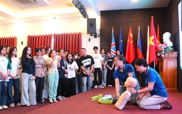 Sinh viên được tập huấn sơ cứu ngoại viện khi xảy ra các tình huống khẩn cấp thường gặp
