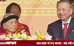 Mẹ Việt Nam Anh hùng ngồi cạnh Tổng Bí thư Tô Lâm trong Lễ kỷ niệm 80 năm Quốc khánh