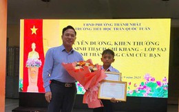 Tuyên dương học sinh cứu bạn thoát khỏi vụ thảm án ở Đắk Lắk