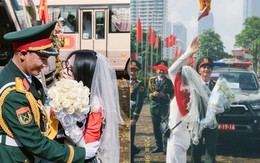 Được chiến sĩ cầu hôn ngay sau diễu binh, cô gái Cần Thơ xúc động nghẹn ngào