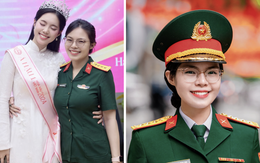 Chân dung chị gái quân nhân của Á hậu Châu Anh