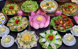 Mẹ đảm Hà Nội gợi ý mâm lễ cúng Rằm tháng 7 đẹp mắt, tròn vị và giàu ý nghĩa