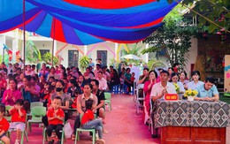 Khai giảng ở Thái Nguyên: Niềm vui đến trường sau những nhọc nhằn đường xa