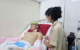 MS 1033: Xót xa người cha trẻ bị điện giật lúc làm thuê, nguy cơ mất đôi tay nuôi con nhỏ
