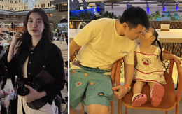 Chồng doanh nhân của Đỗ Mỹ Linh khoe khoảnh khắc con gái cực đáng yêu