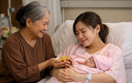 Ngày tôi sinh, chiếc túi vải mẹ chồng trao ngay ở bệnh viện khiến tôi bật khóc