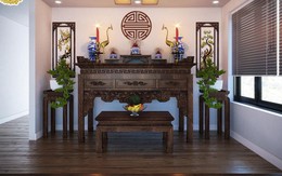 Ngày giờ đẹp để thay ban thờ dịp cuối năm và kích thước bàn thờ chuẩn phong thủy