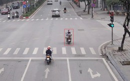 Hà Nội: Danh sách 63 trường hợp vượt đèn đỏ và 9 xe không thắt dây an toàn bị Camera AI 'bắt' ngày 19/1