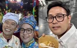 NSƯT quê Hưng Yên 'ăn cơm vội vã', thức khuya dậy sớm 'chạy' Gala Cười 2026