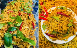 Mẹ đảm mách công thức làm khô gà lá chanh thành công ngay lần đầu