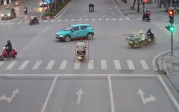 Hà Nội: Danh sách 23 trường hợp vượt đèn đỏ và hàng chục ca vi phạm bị Camera AI 'bắt tại trận' ngày 22/1