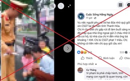 Sự thật về hình ảnh ‘người phụ nữ quỳ gối xin CSGT’ tại Thanh Hóa