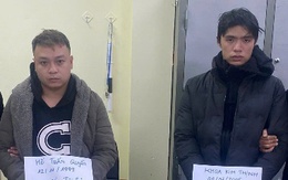 Lộ diện chân dung 2 tên trộm phá khóa cửa hàng, trộm 51 điện thoại ở Hà Nội