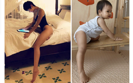 Con gái H'Hen Niê mới 1 tuổi đã cao 80 cm, được nhận xét 'mặt giống bố, chân dài như mẹ'