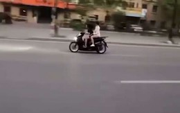 Danh tính 2 cô gái phóng xe SH, lạng lách trên phố Hà Nội gây bức xúc: Tổng mức phạt?