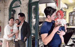 Con gái Ngô Thanh Vân vừa về Việt Nam đã được bố đưa đi 'làm việc', biểu cảm của bé khiến dân mạng thích thú