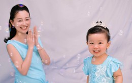 MC Quỳnh Chi và con gái 2 tuổi đáng yêu trong ngày Phụ nữ Việt Nam 20/10