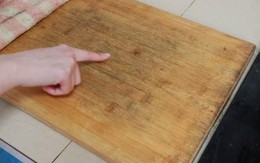 Những sai lầm khiến thớt dễ bị nứt và mốc ảnh hưởng tới sức khỏe
