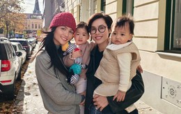 Vũ Hoàng My hạnh phúc khi hội ngộ gia đình H'Hen Niê tại Áo