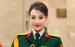 Nữ ca sĩ xinh đẹp mang quân hàm Thượng uý, là quán quân 2 cuộc thi âm nhạc lớn