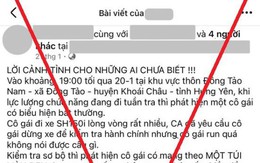 Quảng cáo sai sự thật để bán gà Đông Tảo, chủ tài khoản Facebook bị công an triệu tập