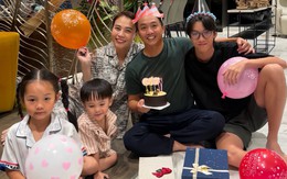 Con trai và con gái của Cường Đô la gây chú ý trong ngày đặc biệt của ba