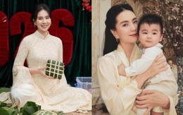 MC Mai Ngọc đón Tết tại biệt thự nhà chồng, năm thứ 2 làm dâu hưởng cuộc sống viên mãn