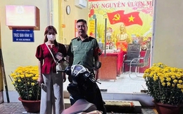 Công an TPHCM nhanh chóng tìm lại xe máy cho một cô gái