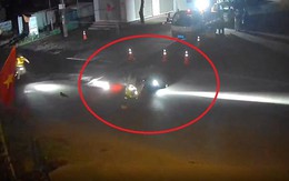 Bắt nam thanh niên mang 6 quả pháo tự chế, tông xe máy điện vào CSGT để bỏ chạy