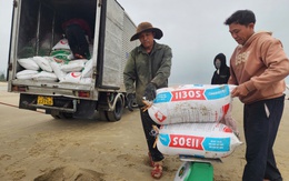 Người dân Hà Tĩnh hào hứng trúng 'lộc biển' đầu năm