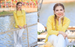 Thanh Thảo trẻ trung với áo bà ba