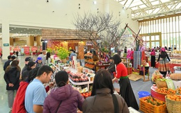 Khám phá không gian Hội chợ Mùa Xuân lần thứ nhất năm 2026, nhiều đặc sản địa phương hút khách