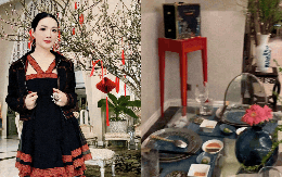 Tết tràn vào biệt thự 1.000m2 của Hoa hậu '34 năm không có người kế vị'