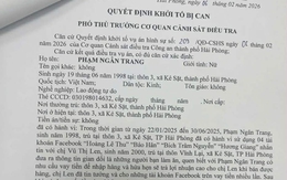 Hải Phòng: Khởi tố đối tượng dùng nhiều tài khoản Facebook ảo lừa đảo hơn 20 tỷ đồng