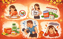 Giảm cân đón Tết: 5 sai lầm nhiều người không ngờ tới