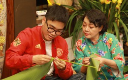 Nghệ sĩ Trà My tổ chức thi gói bánh chưng, NSND Lan Hương làm giám khảo