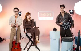 MC Thái Trang, Ngọc Thịnh và Châu Khang dẫn bản tin 'SAO 24H' trên VTV3