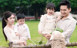 Hai nhóc tỳ nhà MC Hạnh Phúc gây chú ý