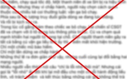 Bác thông tin 2 CSGT tử vong do truy đuổi phương tiện vi phạm