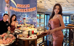 Sắc vóc hotgirl Hà thành đời đầu vừa kỉ niệm 13 năm kết hôn với chồng doanh nhân