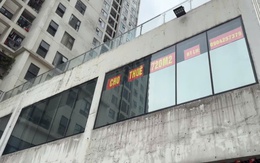Chung cư đông dân, mặt bằng kinh doanh bên dưới vẫn bỏ trống kéo dài