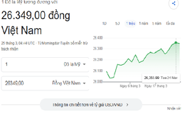 Tỷ giá USD/ VNĐ hôm nay (25/3): Thế giới tăng nhẹ, lạ lùng ‘chợ đen’ hạ nhiệt