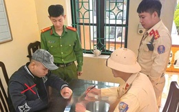 Ninh Bình: Vi phạm giao thông, nam thanh niên bị phát hiện dương tính ma túy