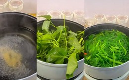 Sai lầm nghiệm trọng nhiều bà nội trợ mắc phải khi luộc rau vứt chất bổ