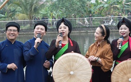 Về Lễ hội truyền thống chùa Kim Sơn – Làng Quả Cảm nghe quan họ Bắc Ninh