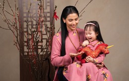 Á hậu Trương Thị May ăn chay trường từ nhỏ, tuổi U40 nhan sắc thăng hạng vừa công khai con gái 4 tuổi