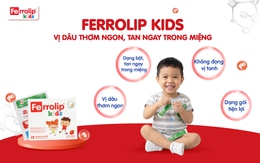 Tại sao Ferrolip Kids được tin dùng cho trẻ lười ăn thịt cá?