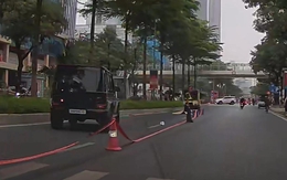 Hà Nội: Cụ ông 91 tuổi bị xe Mercedes tông tử vong khi đi bộ sang đường