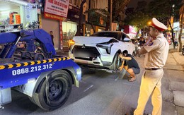 Công an Hà Nội thông tin vụ va chạm giao thông liên quan 4 phương tiện trên đường Doãn Kế Thiện