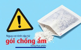 Người phụ nữ 70 tuổi nhập viện sau khi ăn nhầm gói chống ẩm trong túi bánh